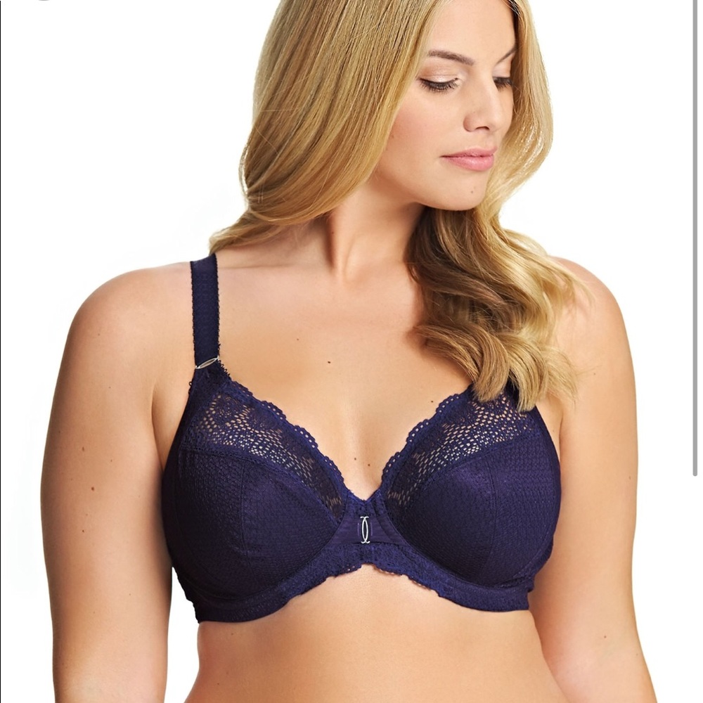Elomi Carmen Underwire Plunge Bra 40D NWT